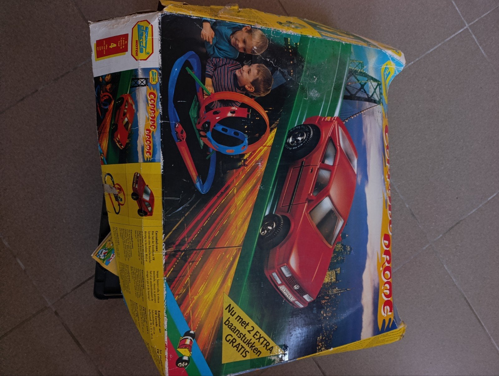 racebaan voor auto's, Ophalen