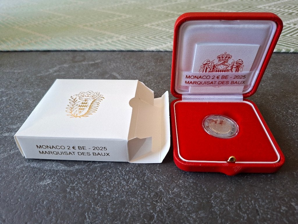 Monaco 2 euros 2025 Marquisat des Baux, Enlèvement ou Envoi, Monaco, 2 euros, Monnaie en vrac