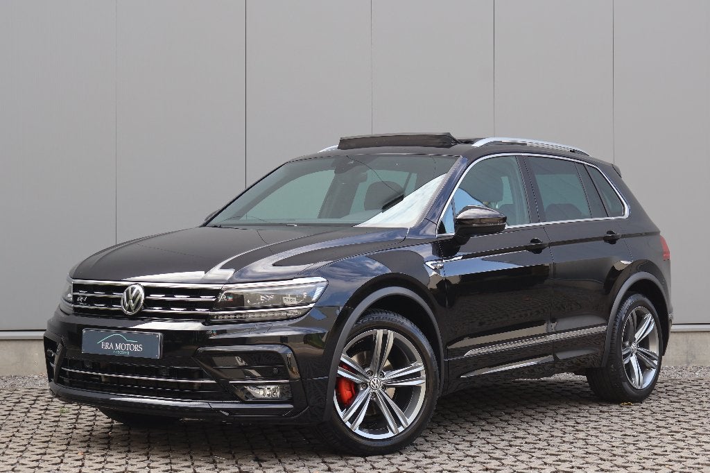 Volkswagen Tiguan 2.0 TDi DSG R line Pano * BTW * Garantie *, Autos, Volkswagen, Phares entièrement LED, Achat, Entreprise, Garantie prolongée