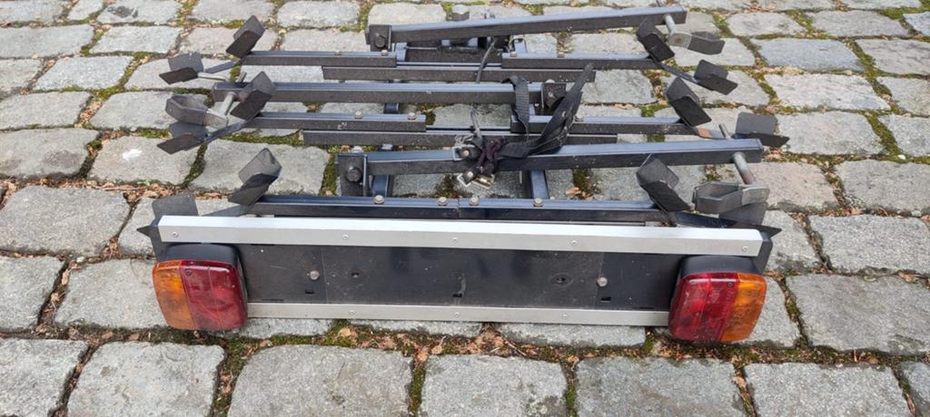 Fietsdrager voor 3 fietsen, Ophalen