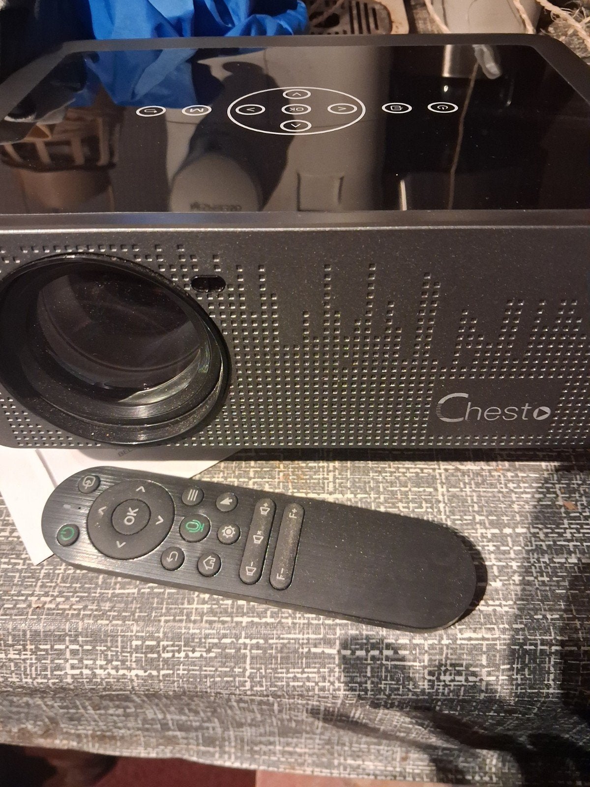 Chesto Beamer Full HD PRO Android (8K-Ondersteuning) - 12.00, Audio, Tv en Foto, Beamers, Ophalen of Verzenden