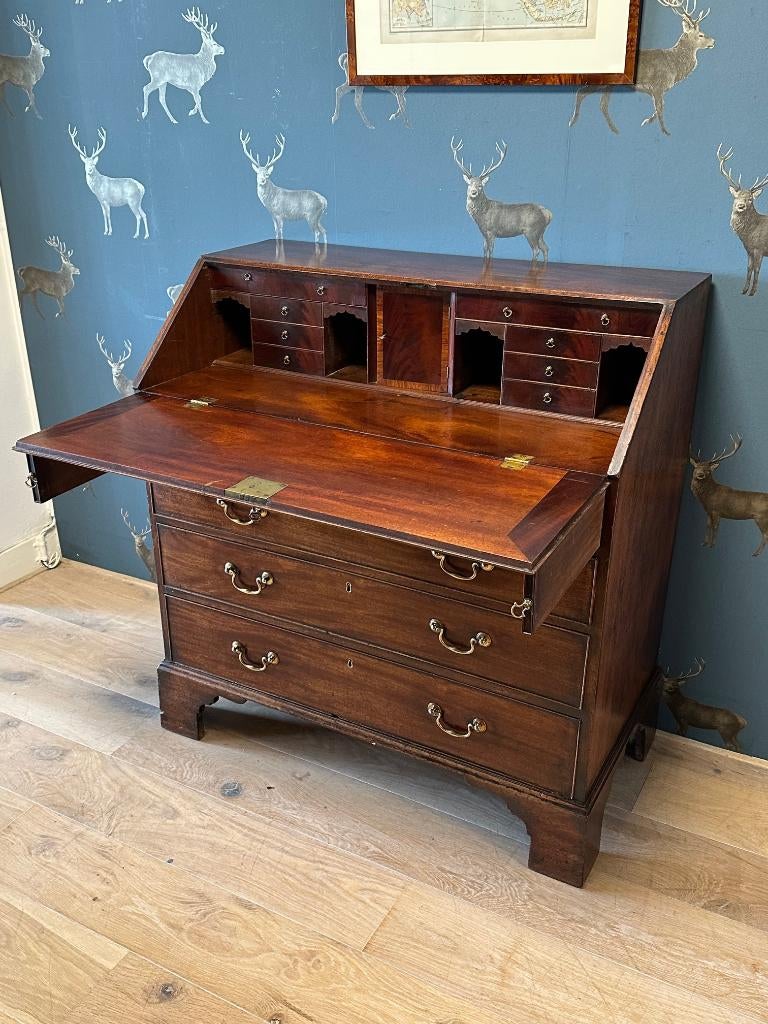 18e eeuwse Engelse secretaire, Ophalen of Verzenden