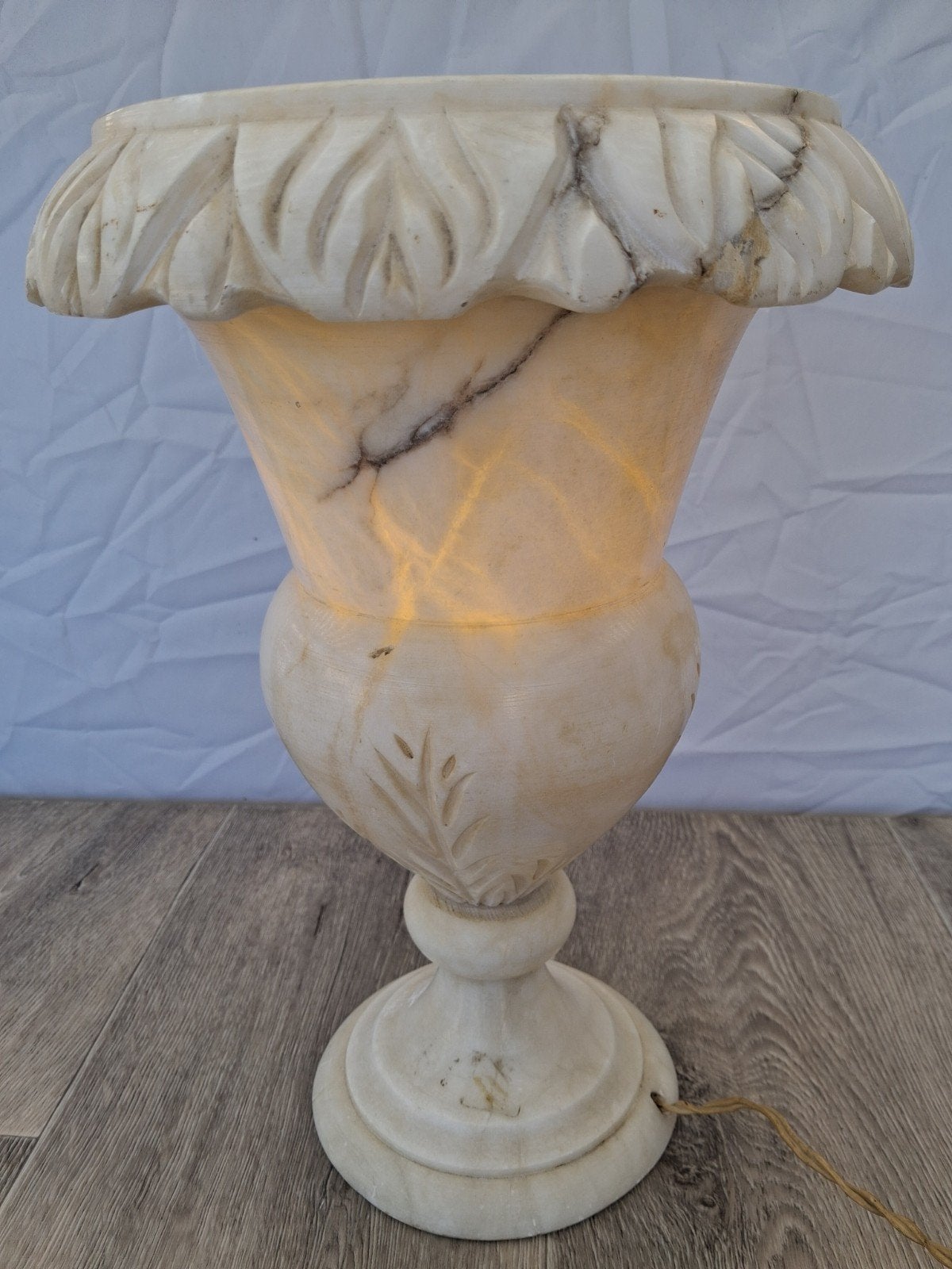 marmeren lamp, Antiek en Kunst, Ophalen