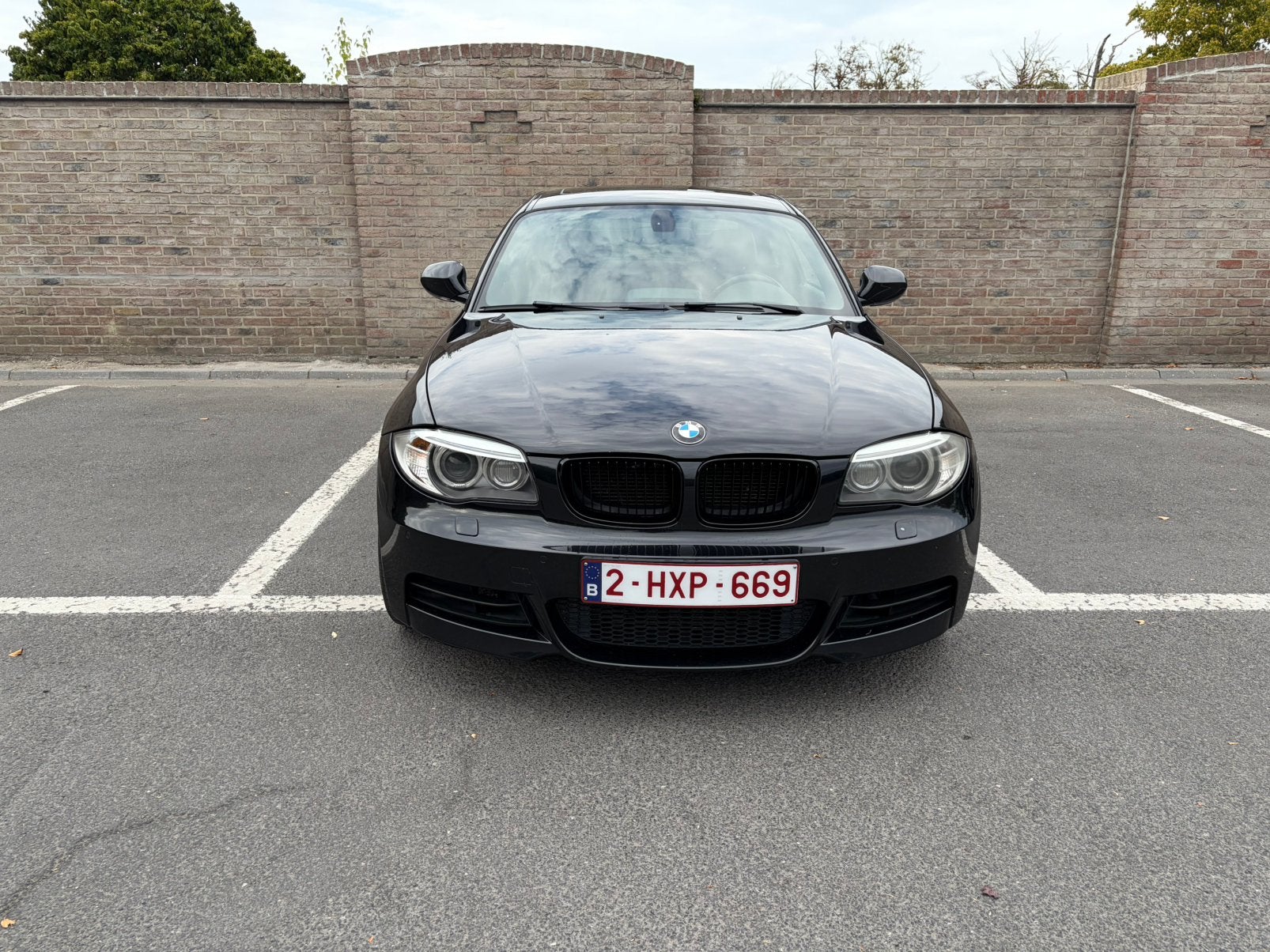 Bmw 135i e82 n55, Auto's, BMW, Automaat, Zwart, Leder, Bruin