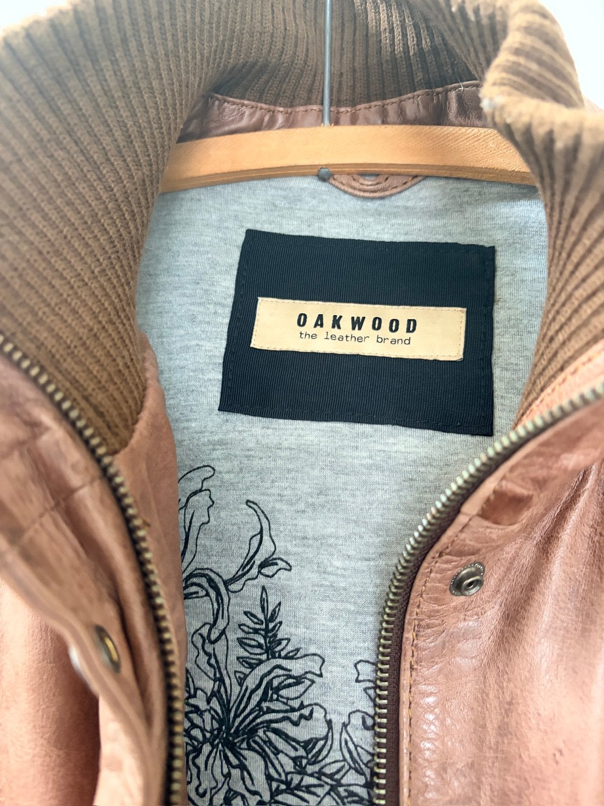 Veste en cuir pour femme M/L, Enlèvement, Porté, Taille 38/40 (M), Manteau
