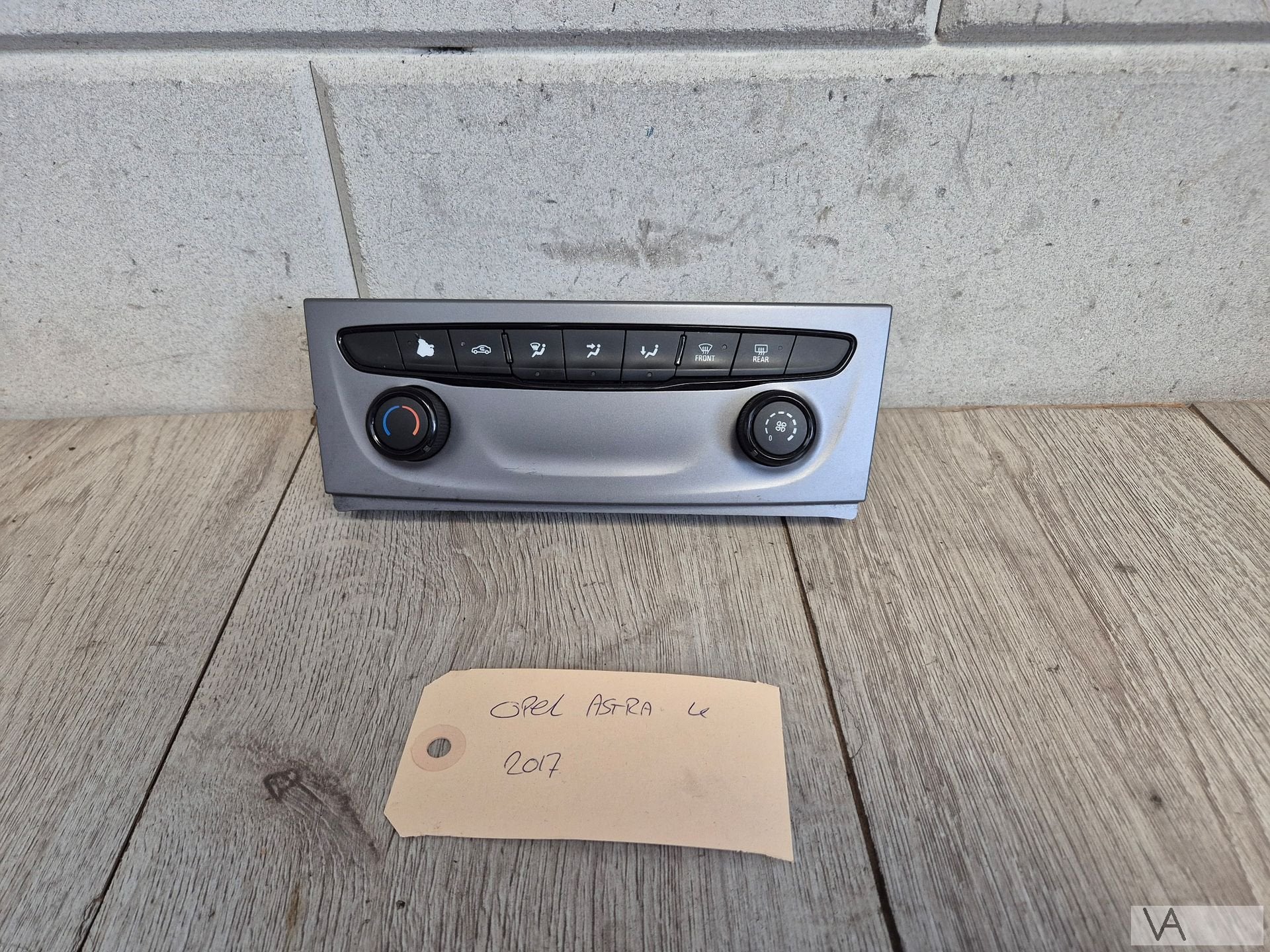 Kachel climate control bediening van Opel Astra K 39042438, Gebruikt, -, -, Opel