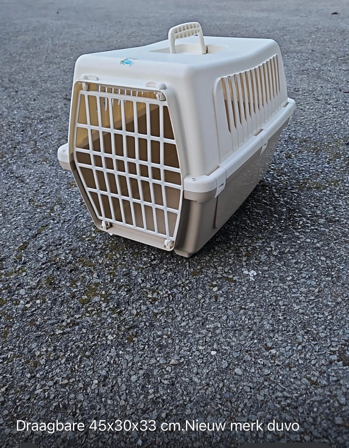 Draagbare transportbox kat 45x30x33 cm.Nieuw merk duvo 15€, Dieren en Toebehoren, Ophalen of Verzenden, Nieuw