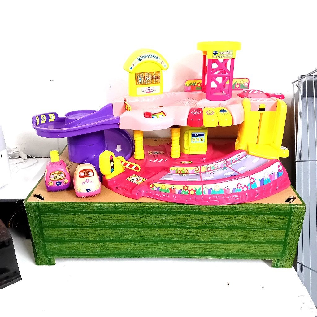 garage Tut Tut bolide VTech, Enlèvement, Utilisé, 2 à 4 ans
