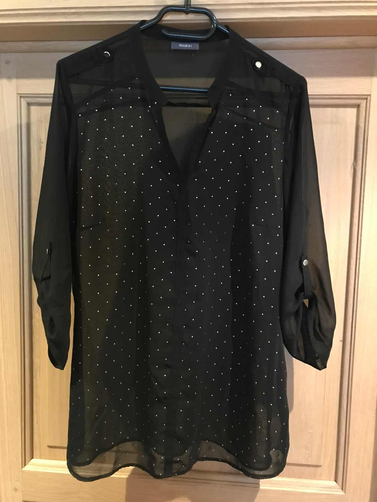 Blouse taille M, Enlèvement ou Envoi, Comme neuf, Taille 38/40 (M), Noir