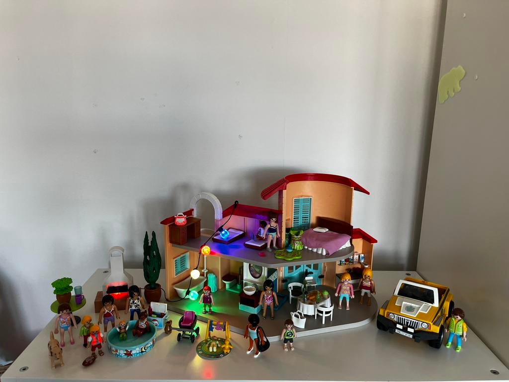 Vakantiehuis Playmobil, Ophalen of Verzenden, Zo goed als nieuw