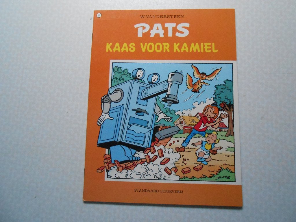 Pats 6 Kaas voor Kamiel 1976 1 ste druk., Boeken, Stripverhalen, Willy Vandersteen, Eén stripboek, Nieuw, Ophalen of Verzenden
