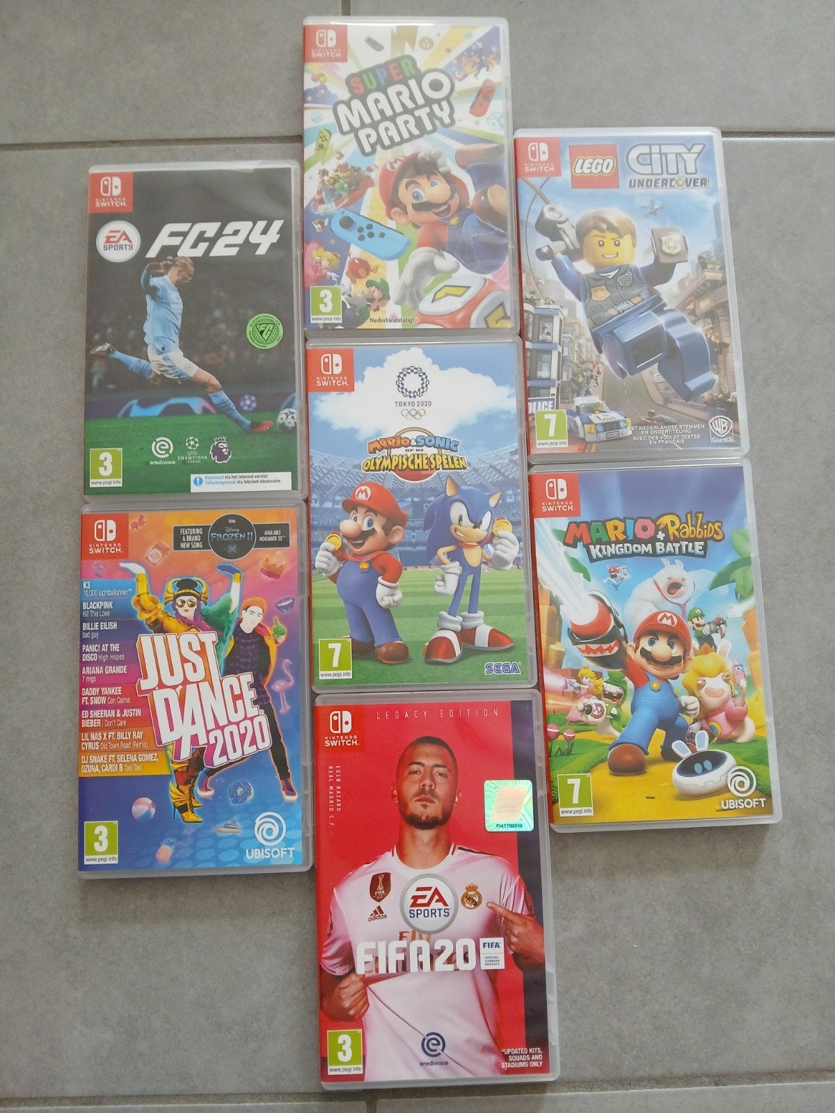 lot Nintendo Switch games, Games en Spelcomputers, Games | Nintendo Switch, Ophalen of Verzenden, Gebruikt