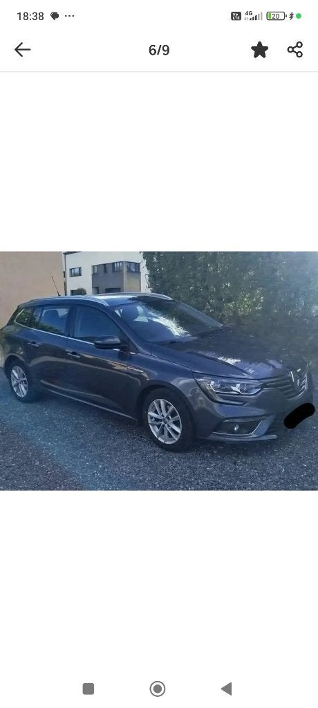 Renault Mégane 1.2 Tce break, Autos, Argent ou Gris, Achat, Noir, 5 portes