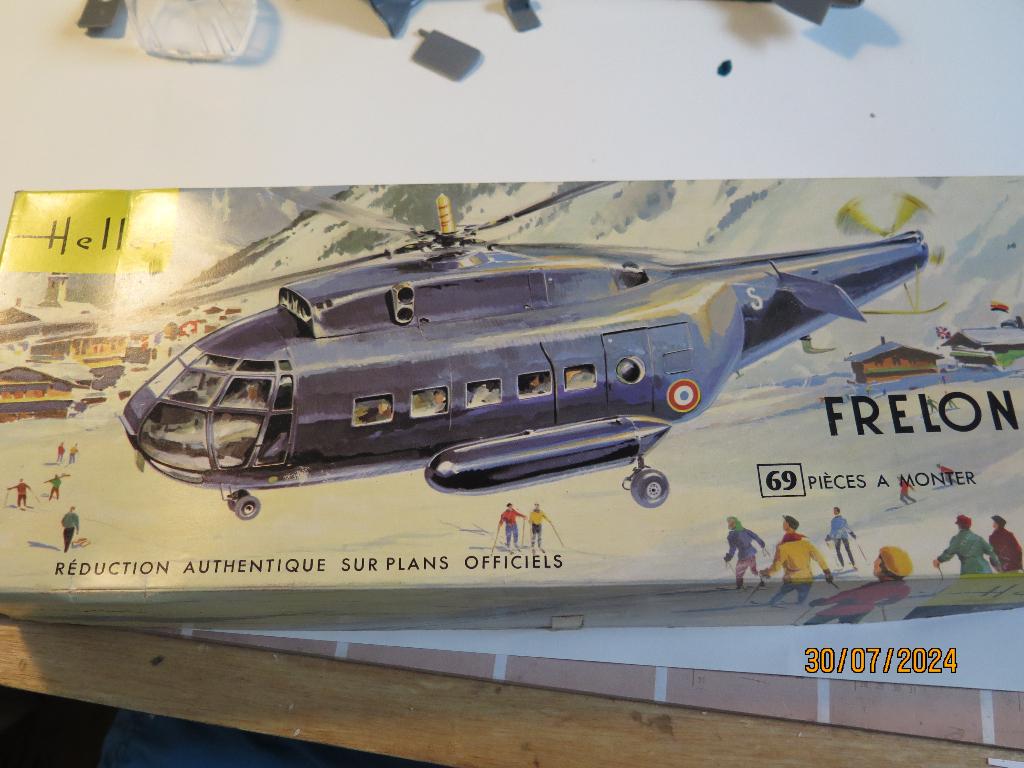 MAQUETTE  HELLER FRELON, Enlèvement, Heller