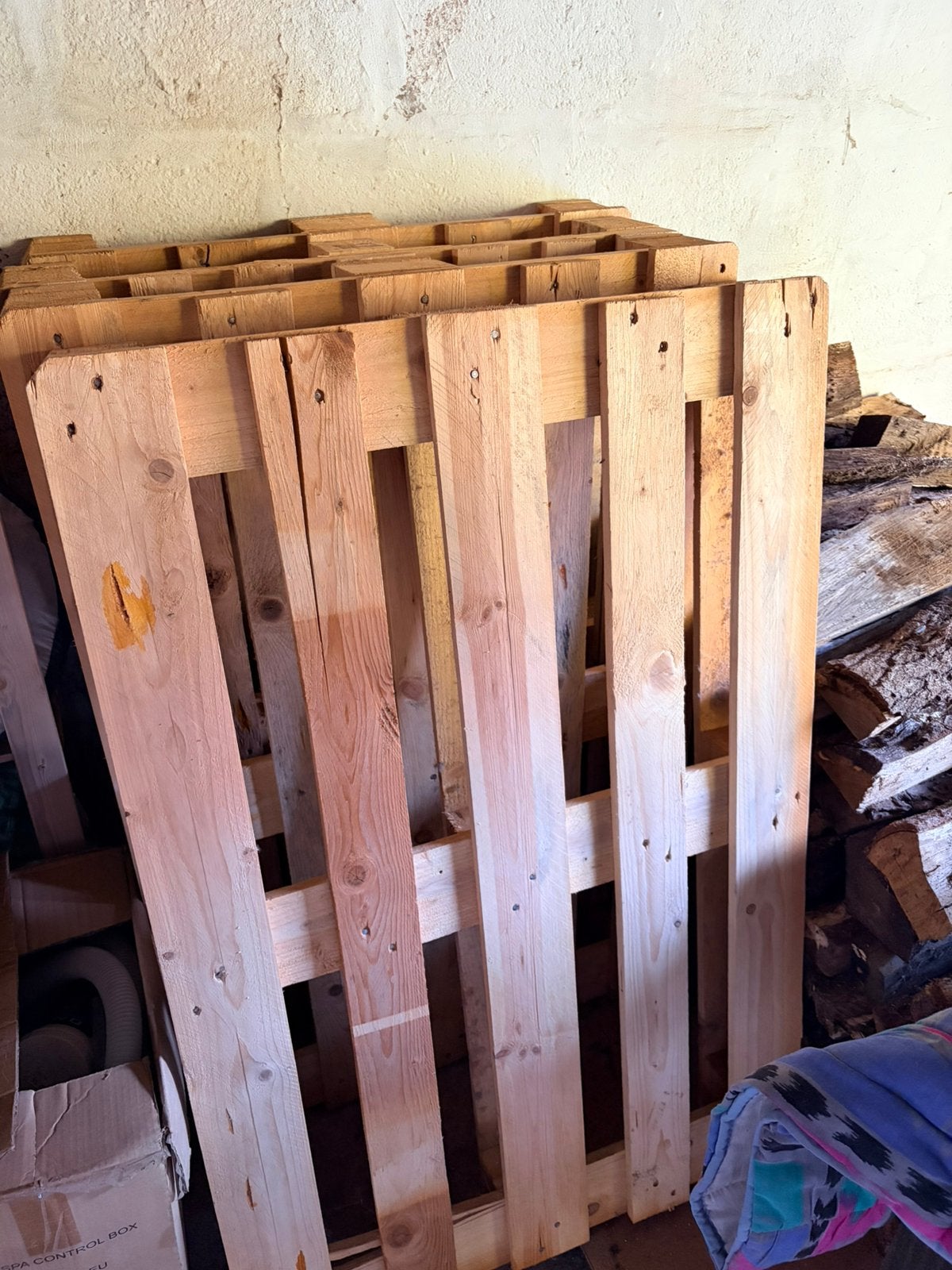 Palette bois, Bricolage & Construction, Bois & Planches, Enlèvement, Comme neuf, Palette