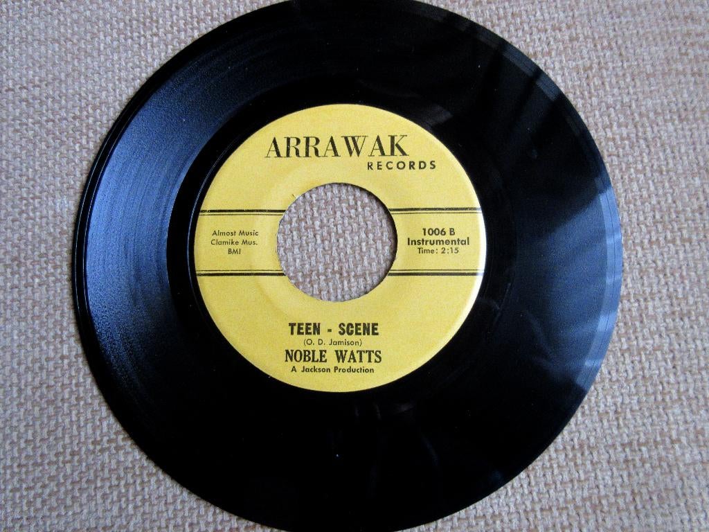 Noble Watts — Tienerscene/Dat kleine meisje alleen, Gebruikt, 7 inch, Single, Ophalen of Verzenden