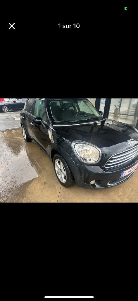Mini country man, Achat, Boîte manuelle, Toit ouvrant, Noir