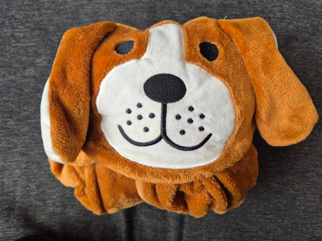 Knuffelplaid deken hond, Enlèvement