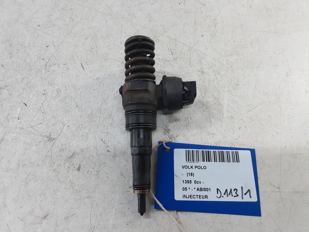 INJECTOR BRANDSTOF Volkswagen Polo IV Classic (9N5 / 6), Gebruikt, Volkswagen, Mevr. I. Hauben, Rue de l'Espoir 34 34
4030  GRIVEGNÉE, BE