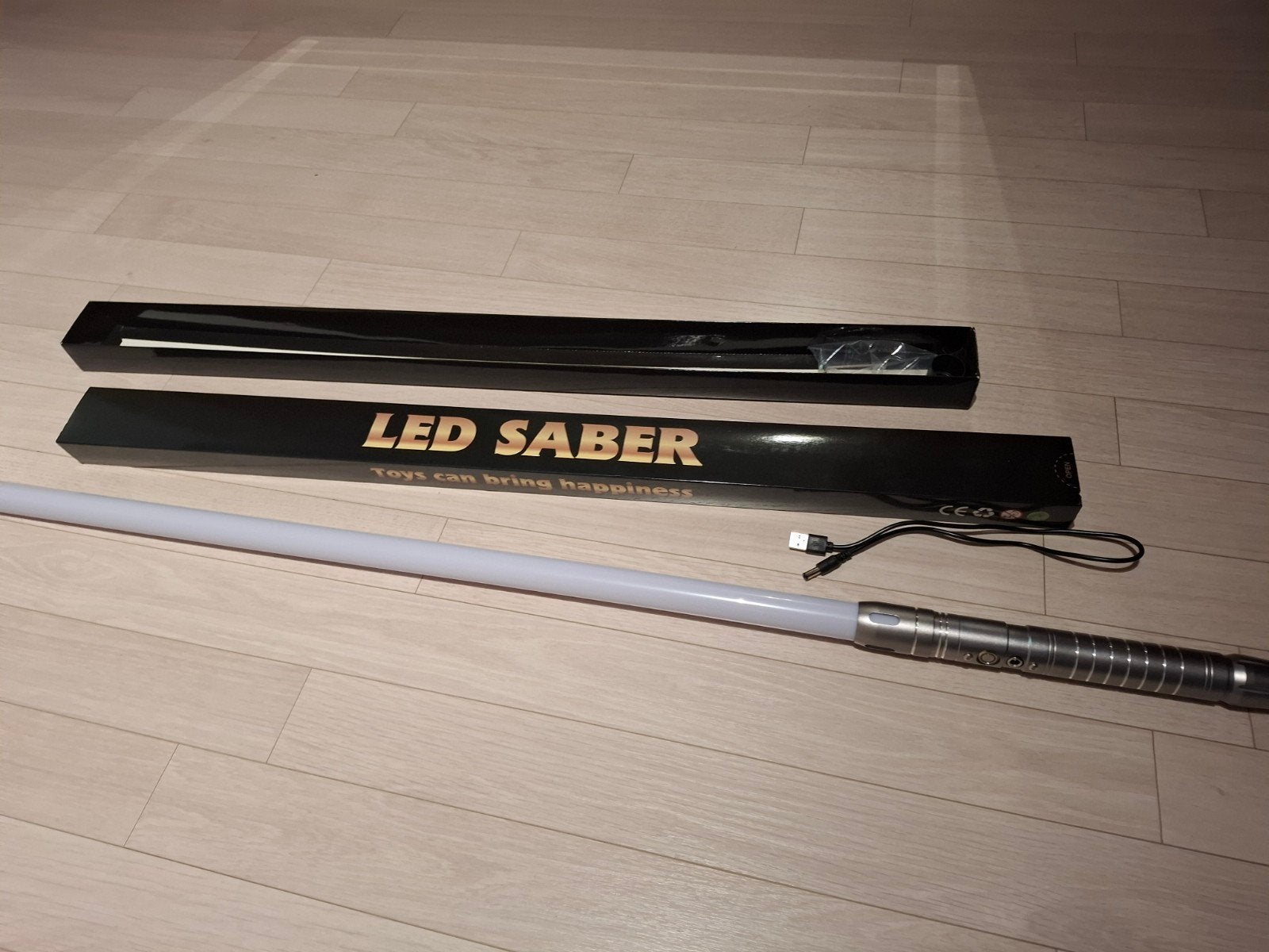 lightsaber ultrasaber, Verzamelen, Star Wars, Ophalen of Verzenden, Zo goed als nieuw, Gebruiksvoorwerp