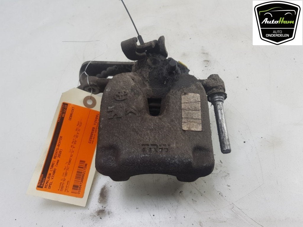 ETRIER DE FREIN ARRIÈRE DROIT Opel Vivaro (01-2019/03-2024), Utilisé, Opel