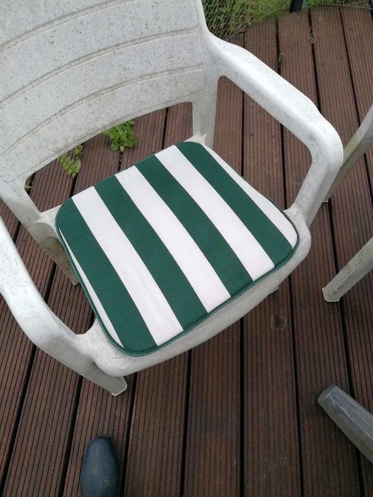 coussin de chaise de jardin, Jardin & Terrasse, Chaises de jardin, Enlèvement, Utilisé, Autres matériaux
