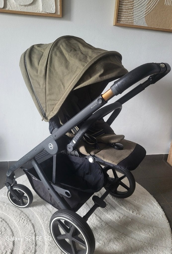 Poussette Cybex Balios S avec assise 6+ mois, Ophalen, Zo goed als nieuw, Kinderwagen, Overige merken