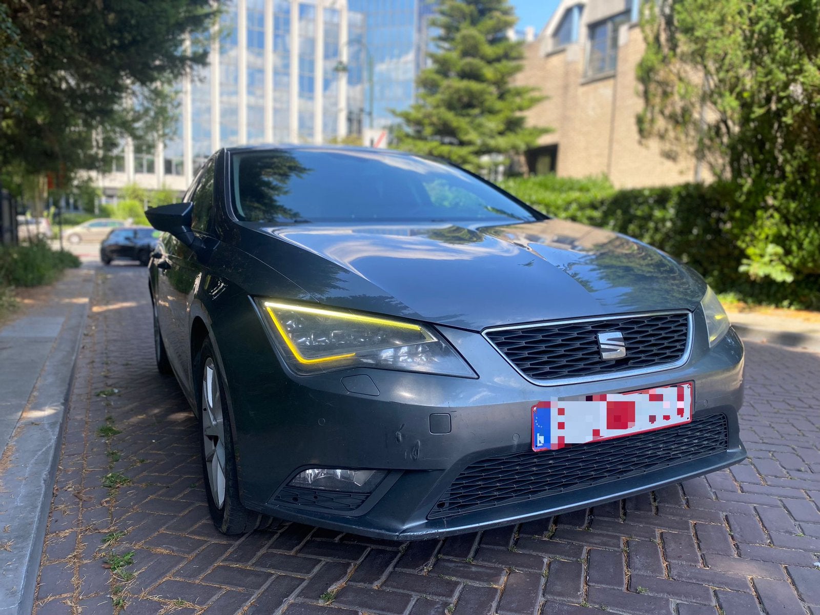 Seat Leon 1.6 TDI 2013, Cuir, Achat, Noir, 5 portes