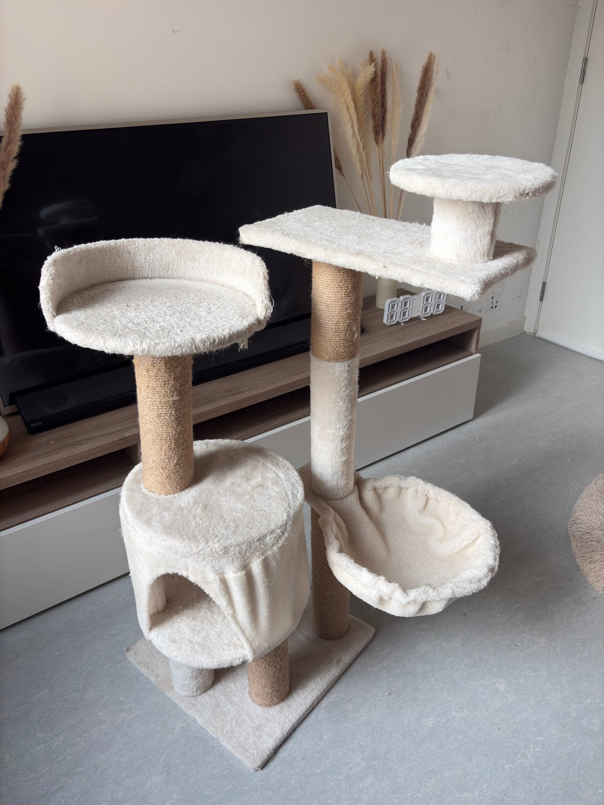 Mooi kattenpaal, mag weg voor een mooi bod!, Dieren en Toebehoren, Krabmeubelen, Ophalen, Gebruikt, Krabpaal
