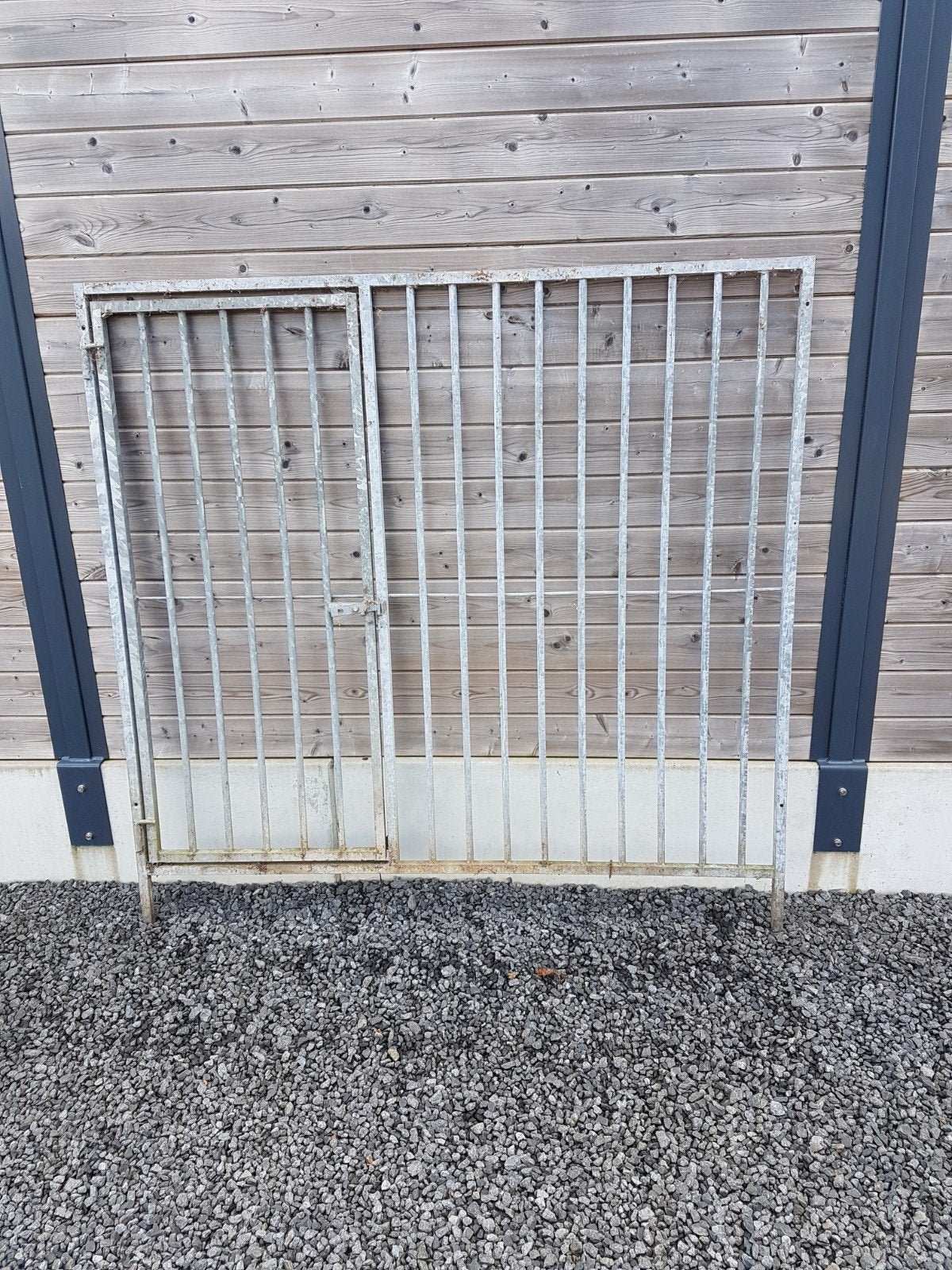 Kennel panelen met deuren., Animaux & Accessoires, Maisons pour chiens, Enlèvement, Comme neuf, 100 cm ou plus