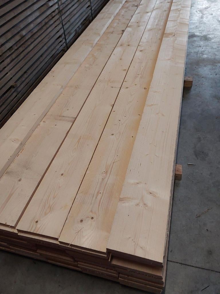 nieuwe steigerplanken 30x200 lang 4,80mprijs 3 euro per m1, Ophalen, Nieuw