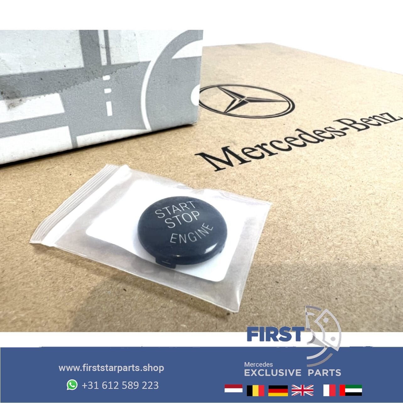 Mercedes AMG start / stop knop COVER W176 W177 W205 W117 W11
