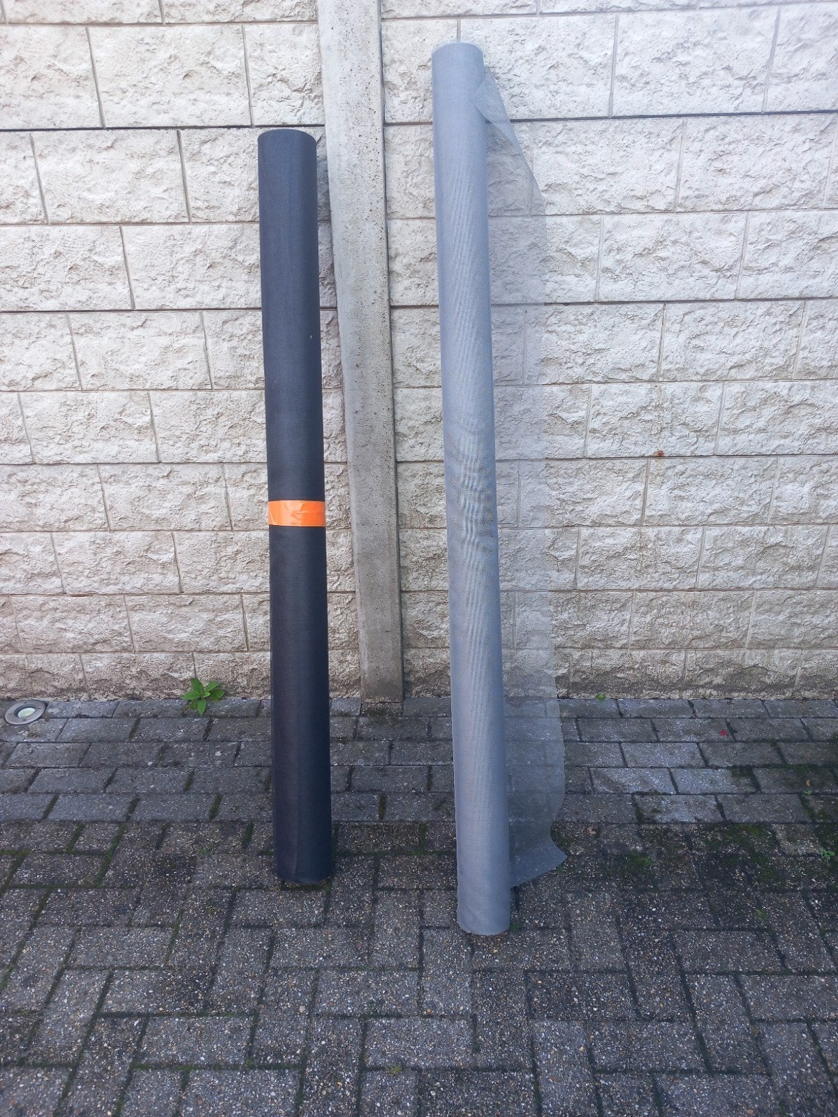 muggengaas,grijs of antraciet., Tuin en Terras, Ophalen, Nieuw, 20 meter of meer, Gaas