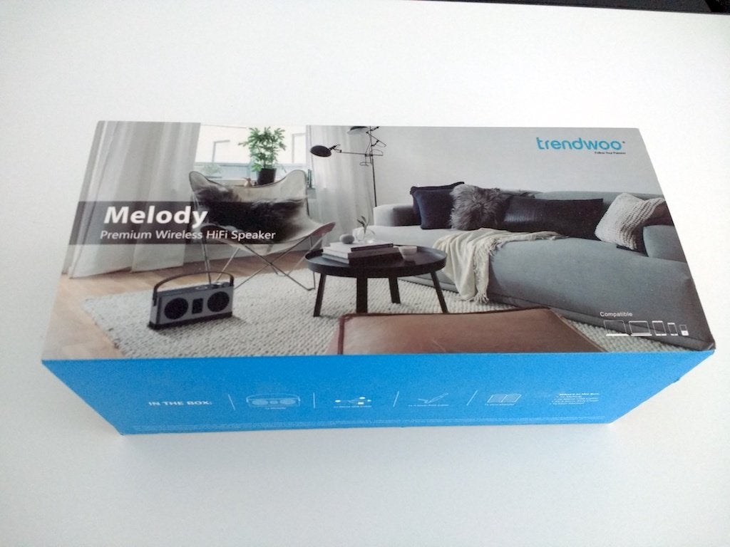 Trendwoo Melody Premium Wireless HiFi Speaker, TV, Hi-fi & Vidéo, Enceintes, Bluetooth, Enlèvement ou Envoi, Neuf