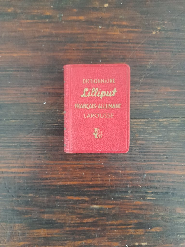 Miniatuurwoordenboek Larousse, Antiquités & Art, Enlèvement ou Envoi
