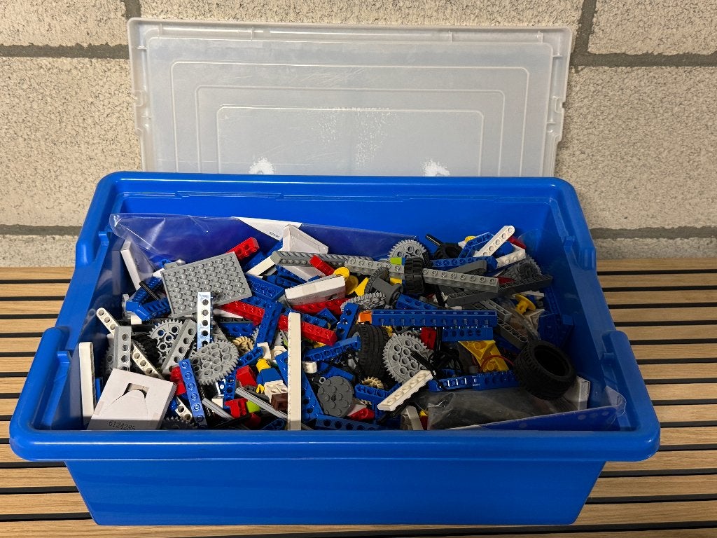 Lego Education - Box met diverse onderdelen, Enfants & Bébés, Jouets | Duplo & Lego, Utilisé, Lego, Briques en vrac, Overige thema's
