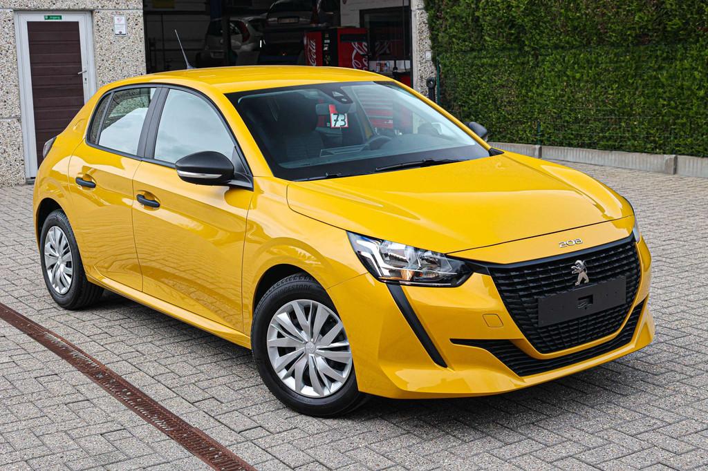 Peugeot 208 SLECHTS-17600KM*AIRCO*CRUISE-CONTROLE*CENTRALE-V, Voorwielaandrijving, Stof, 1055 kg, Bedrijf