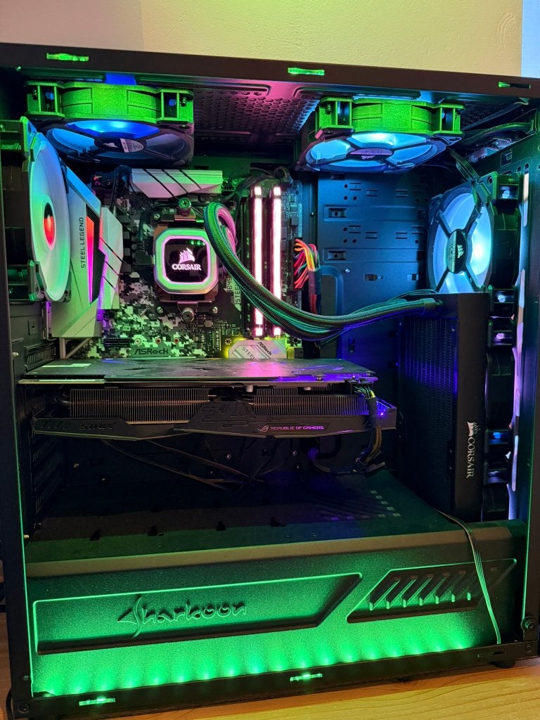 Gaming pc, Custom build, SSD, 500 GB, Avec carte vidéo