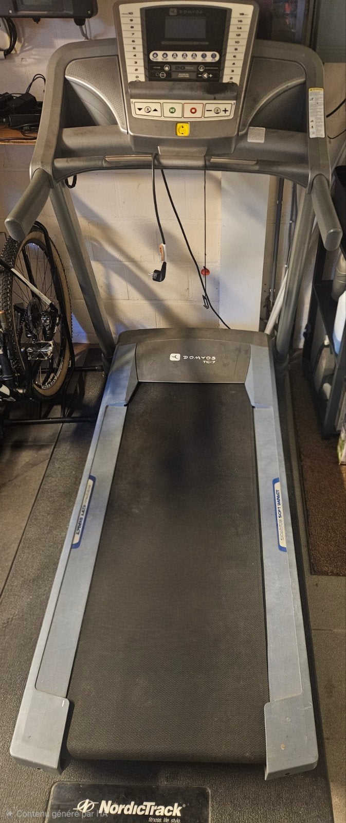 Tapis de marche/course Domyos TC7, Enlèvement