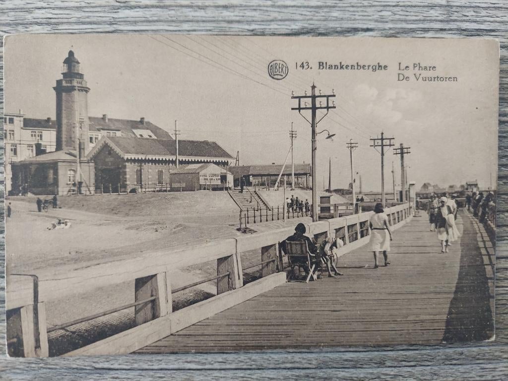 Blankenberghe - De vuurtoren, Ophalen