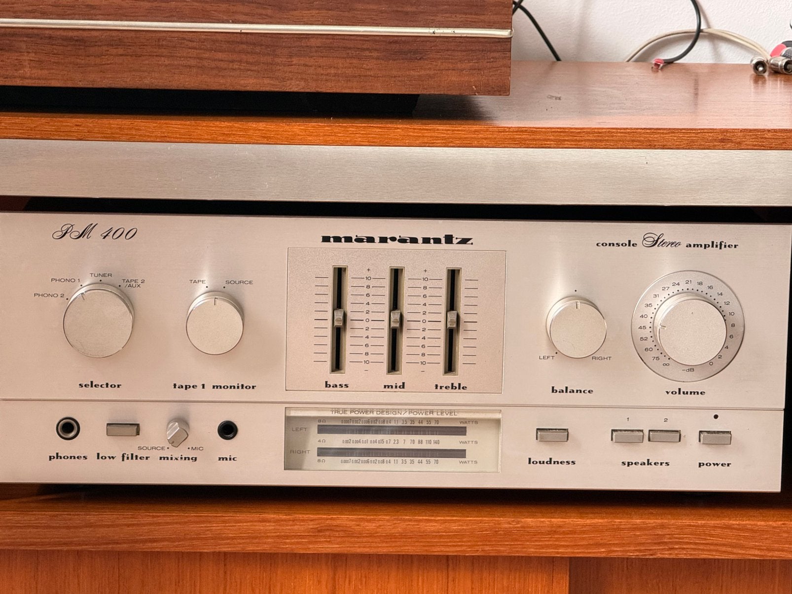 Superbe ampli marantz PM400, TV, Hi-fi & Vidéo, Enlèvement, Comme neuf