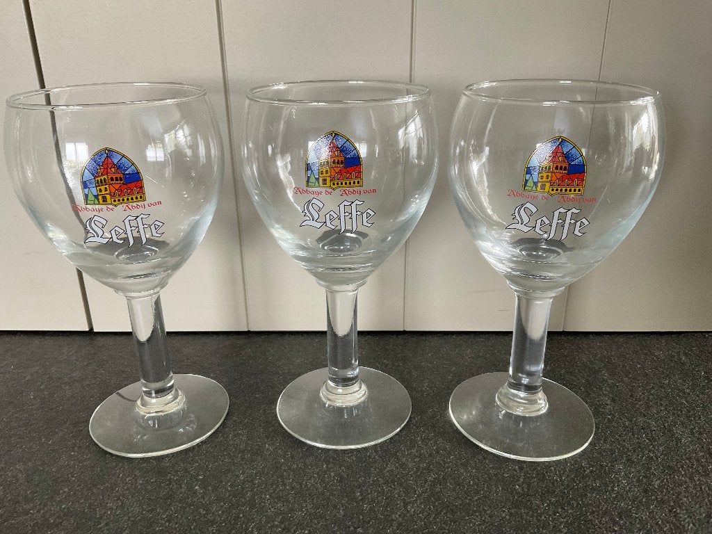 Leffe glazen, Verzamelen, Ophalen of Verzenden