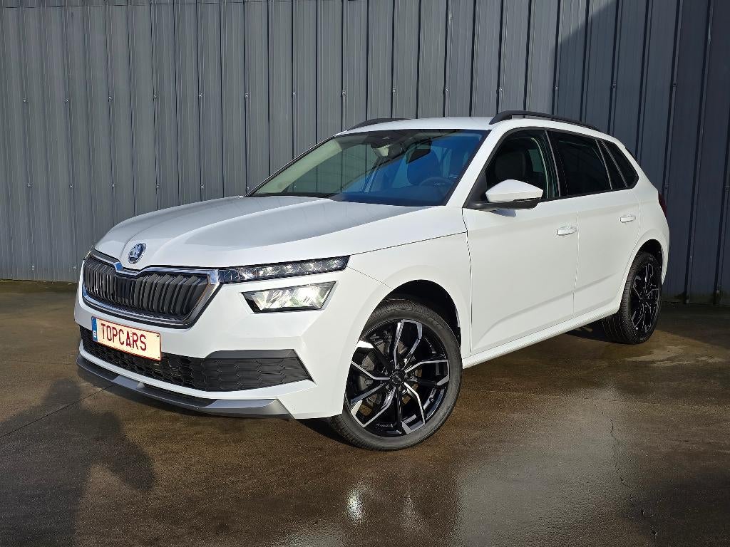 ✔SKODA KAMIQ 1.0 TSI AUTOMATIC 2023❕ 37000 km❗ LED, app-conn, Stof, Wit, Bedrijf, 5 zetels