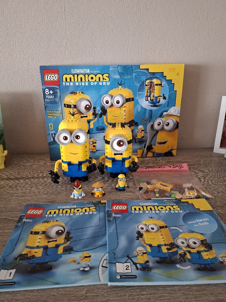 Lego set nr 75551 Minions and Their Lair, Inclusief minifiguren, Gebruikt, Lego, Ophalen of Verzenden