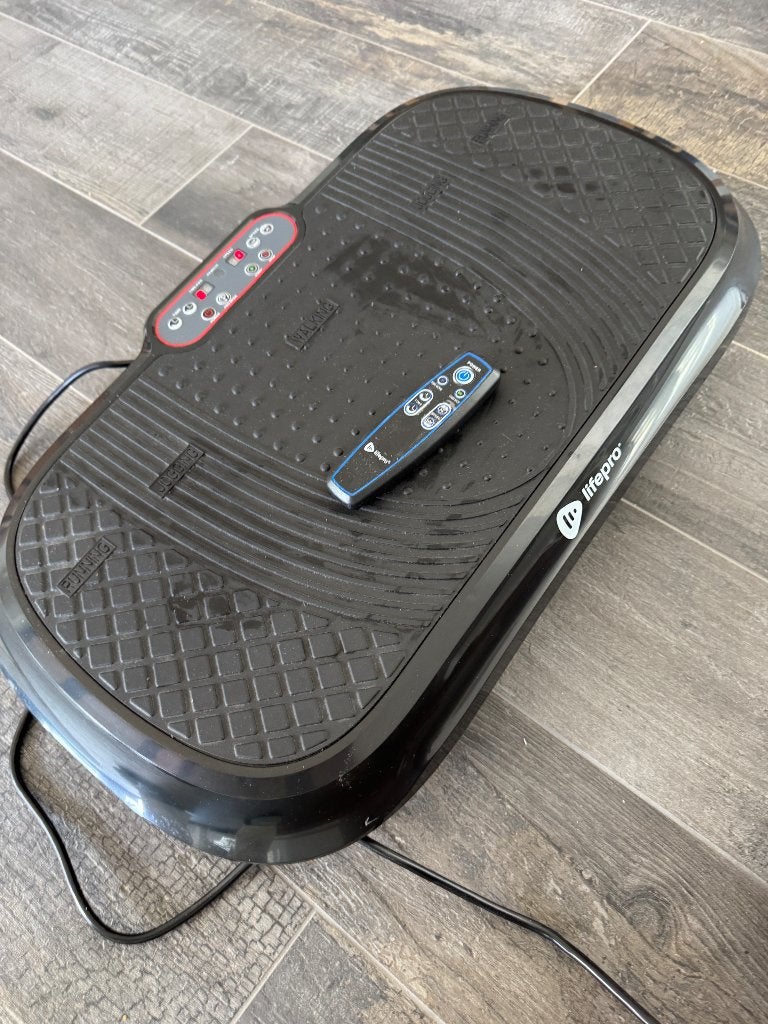 Lifepro vibratieplaat, Sport en Fitness, Fitnessmaterialen, Ophalen, Zo goed als nieuw, Buik, Overige typen