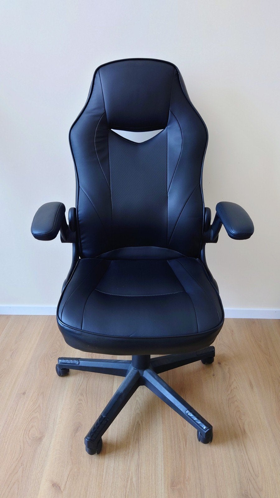 Ergonomische bureaustoel/gamestoel - zwart, Huis en Inrichting, Ophalen