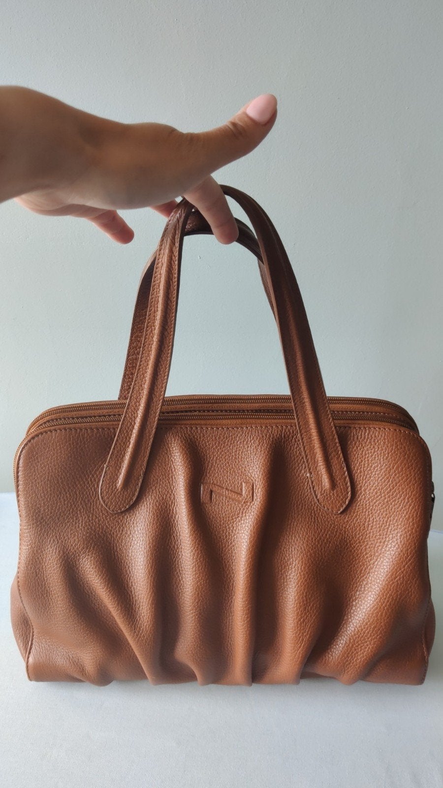 Nathan Baume handtas cognac, Enlèvement, Sac à main