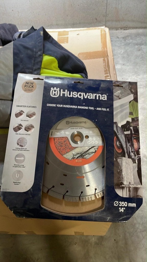Schijfblad Husqvarna, Bricolage & Construction, Enlèvement ou Envoi, Neuf, 1000 watts ou plus, Meuleuse droite