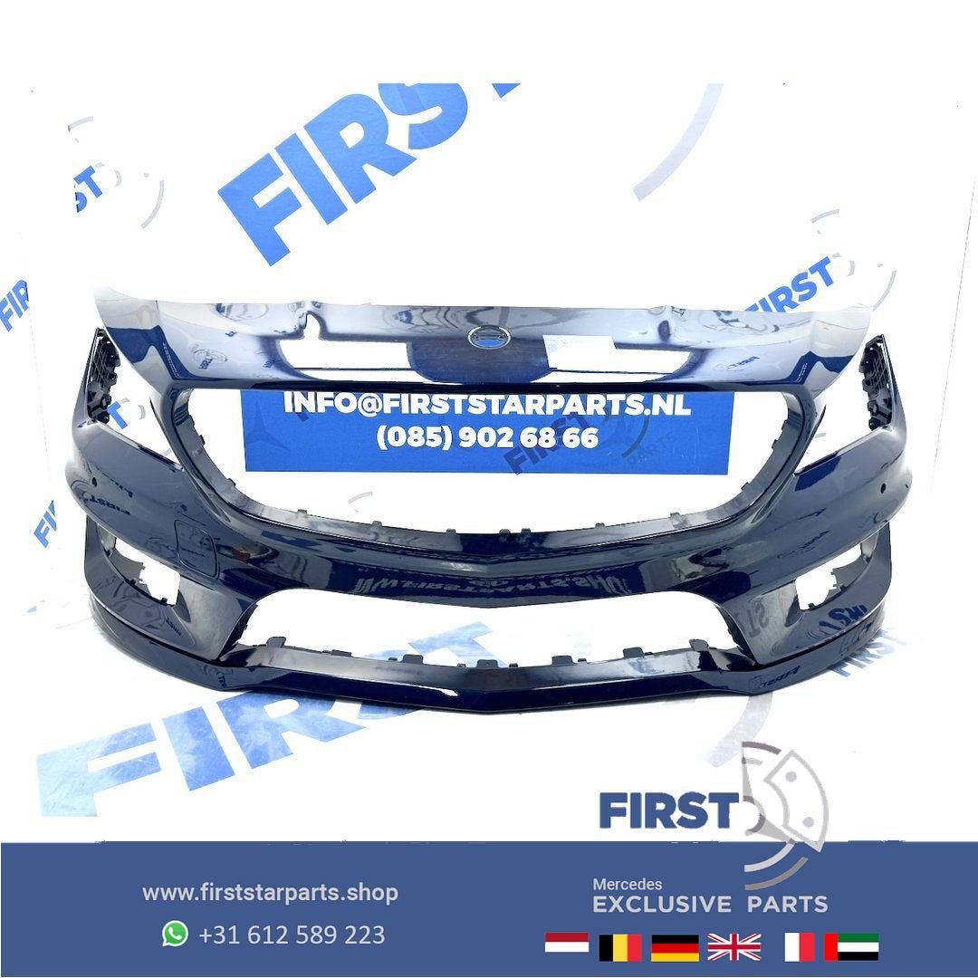 CLA45 BUMPER W117 C117 CLA AMG VOORBUMPER A1178850825 ZWART, Gebruikt, -, Voor, Ophalen of Verzenden
