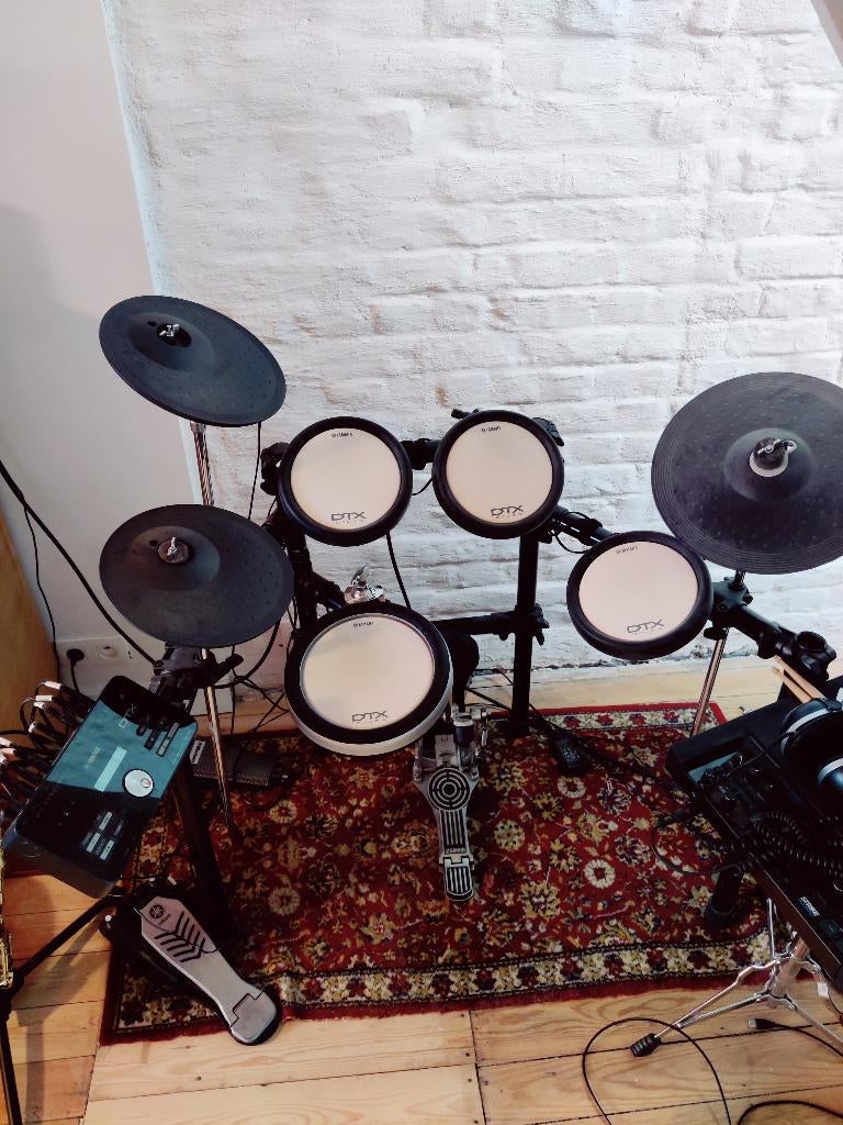 Yamaha DTX 542 k e-drum kit, Enlèvement, Utilisé, Yamaha, Électronique